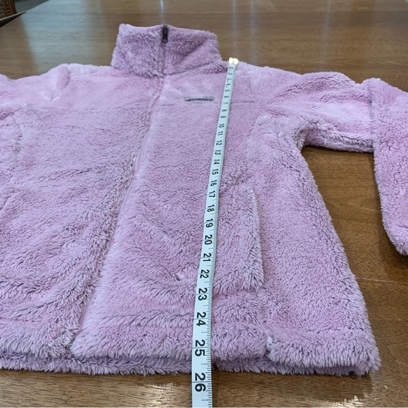 Columbia Cloudy Day super soft fleece full zip jacket in lilac - Picture 6 of 7
